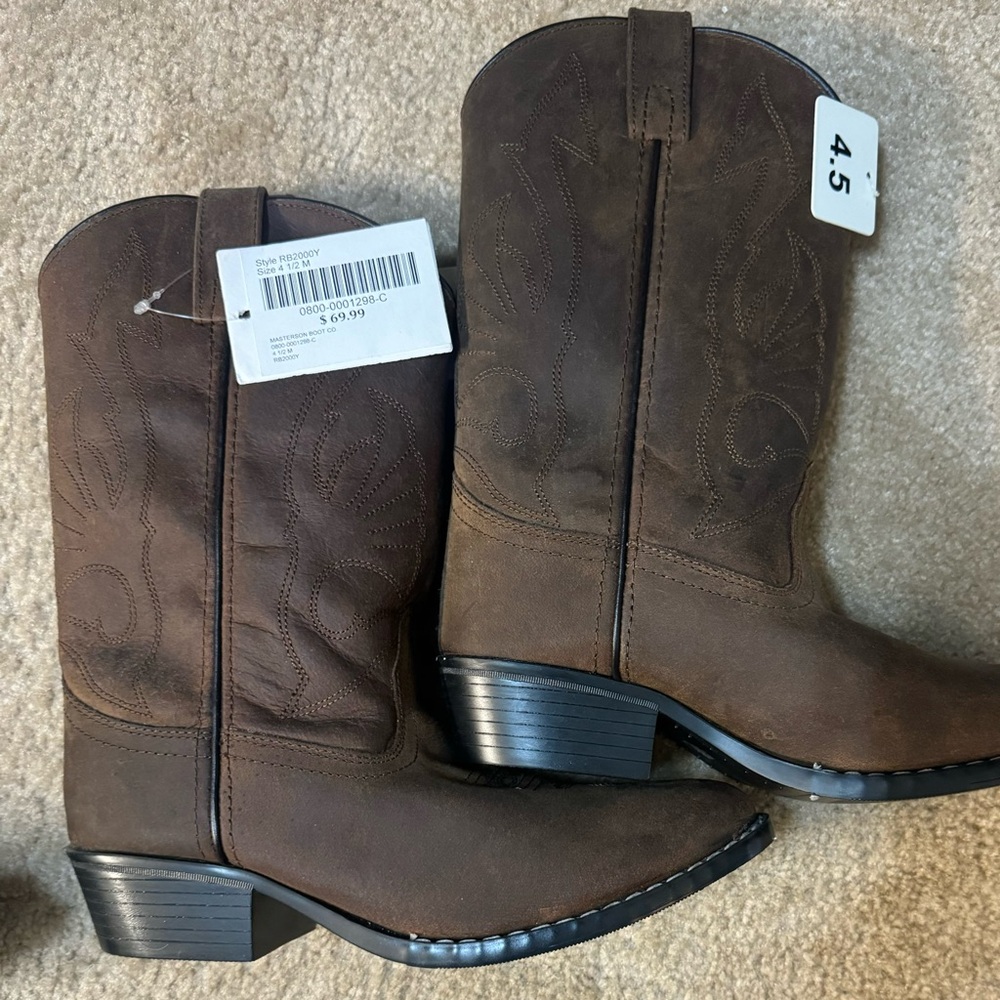 Brand new size 4.5 boots. Never worn